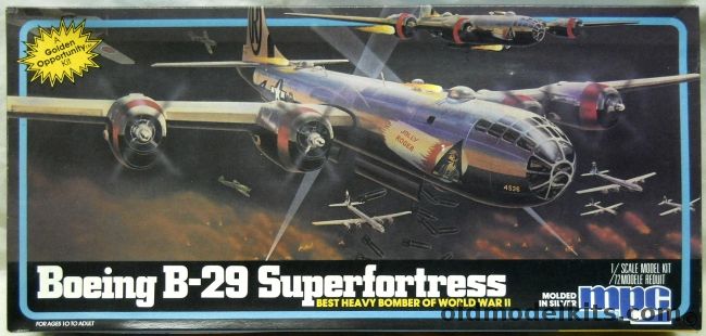 MPC 1/72 Boeing B-29 Superfortress - Jolly Rogers 6th Bomb Group, 1-4501 plastic model kit