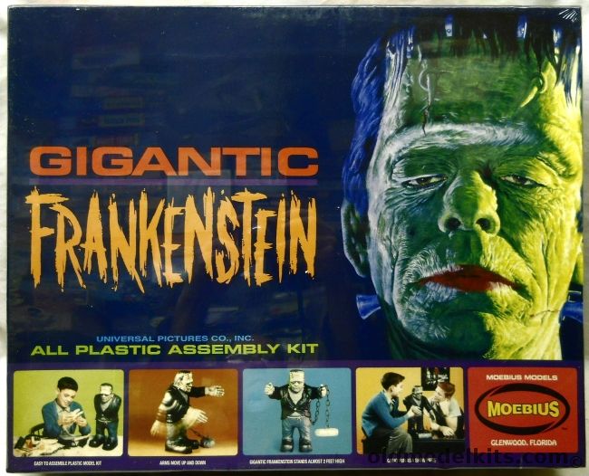 Moebius Gigantic Frankenstein - (Big Frankie / ex Aurora), 470 plastic model kit