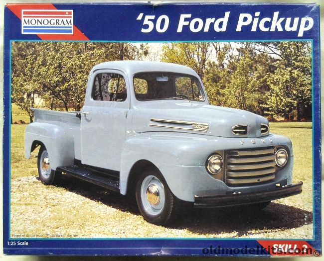 Monogram 1/24 1950 Ford Pickup Truck, 2457 plastic model kit