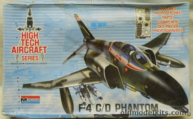 Monogram 1/48 F-4C/D Phantom II High Tech, 5831 plastic model kit