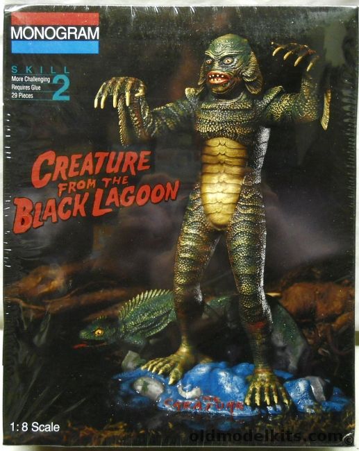 Monogram 1/8 Creature from the Black Lagoon - (ex Aurora), 6490 plastic model kit