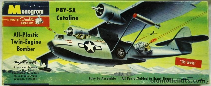 Monogram 1/104 PBY-5A Catalina Cool Cat, PA8-98 plastic model kit