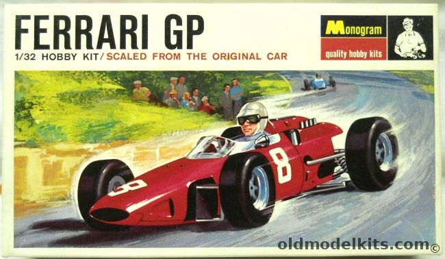 Monogram 1/32 Ferrari GP Grand Prix Type 158, PC137-75 plastic model kit