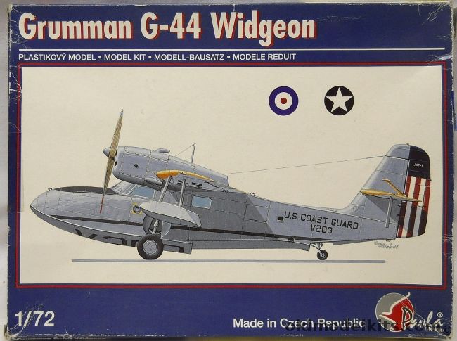 Pavla 1/72 Grumman G-44 Widgeon J4F-1 - British or USA Coast Guard, 72023 plastic model kit