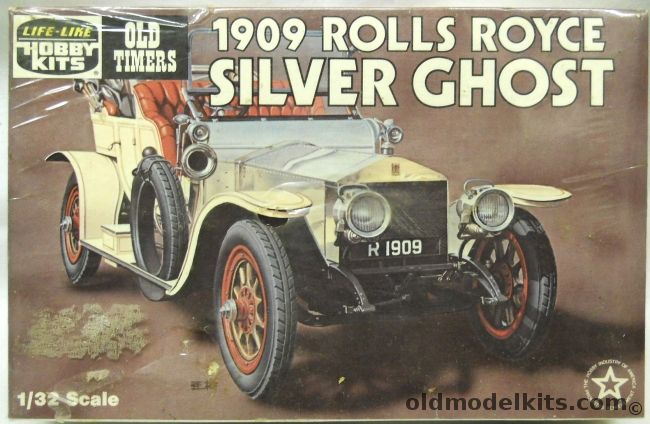 Life-Like 1/32 1909 Rolls-Royce Silver Ghost - (ex Pyro), 09456 plastic model kit