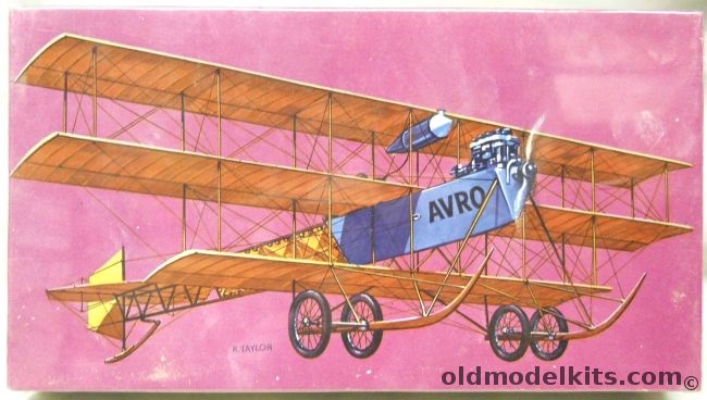 Pyro 1/48 1911 Avro Triplane - (ex Inpact), P606-100 plastic model kit