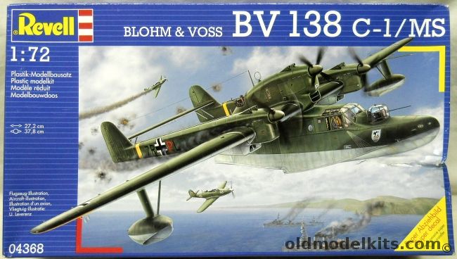 Revell 1/72 Blohm und Voss BV-138  C-1 /MS Minesweeper, 04368 plastic model kit