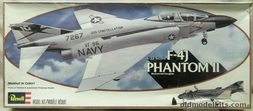 Revell 1/32 F-4J Phantom II  - VF-96 USS Constellation, 4706 plastic model kit