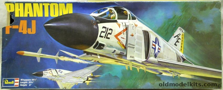 Revell 1/32 McDonnell Douglas F-4J Phantom II - US Navy VF-33 USS America, H188 plastic model kit