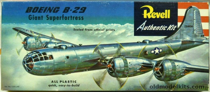 Revell 1/135 B-29 Giant Superfortress - Pre 'S' Issue, H208-98 plastic model kit