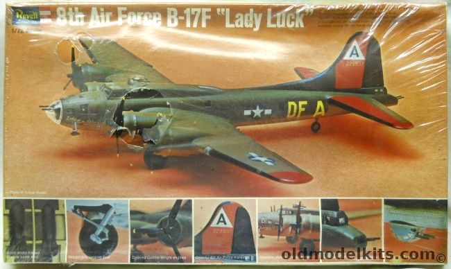 Revell 1/72 Boeing B-17F Flying Fortress 'Lady Luck' 8th Air Force, H209-200 plastic model kit