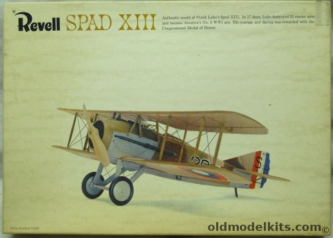 Revell 1/28 Frank Luke's Spad XIII, H290-150 plastic model kit