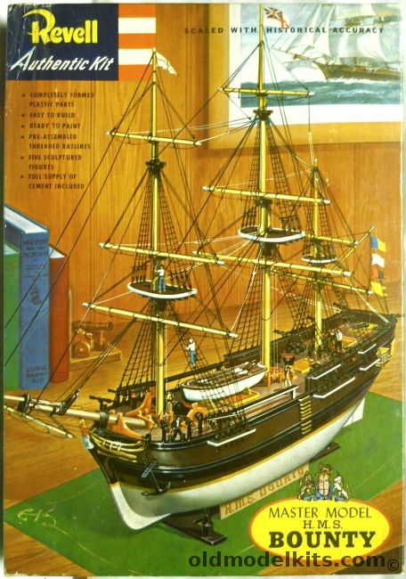 Revell 1/110 HMS Bounty - 'S' Issue with Glue, H327-298 plastic model kit