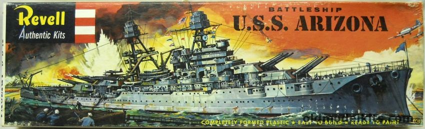 Revell 1/426 USS Arizona Battleship, H348-200 plastic model kit