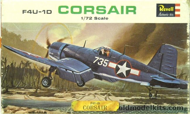 Revell 1/72 F4U-1D Corsair - (F4U1D), H625-49 plastic model kit