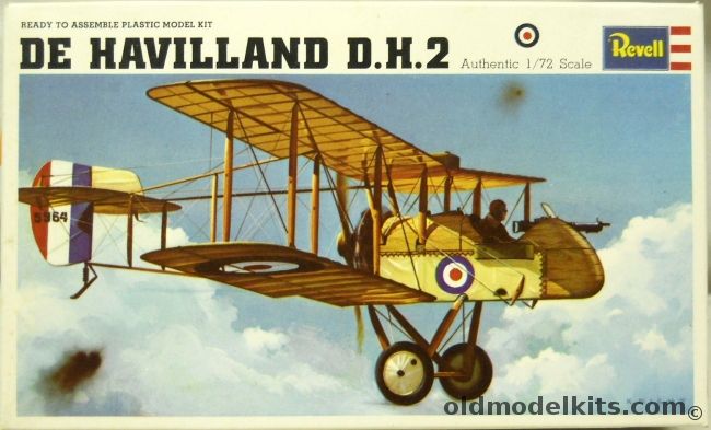 Revell 1/72 De Havilland D.H. 2 - (DH-2), H643 plastic model kit