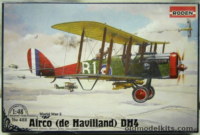 Roden 1/48 DH-4 Dayton-Wright Built, RO414 plastic model kit