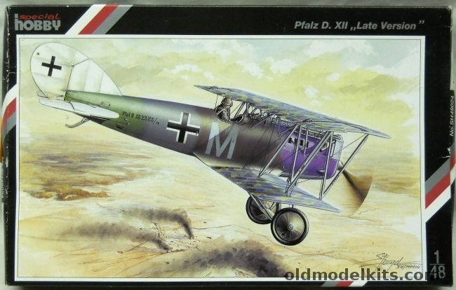 Special Hobby 1/48 Pfalz D-XII Late Version - (DXII), SH48024 plastic model kit