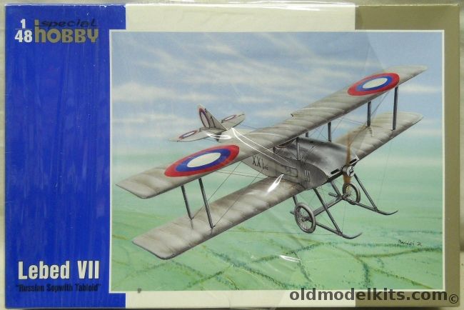 Special Hobby 1/48 Lebed VII Russian Sopwith Tabloid, SH48071 plastic model kit