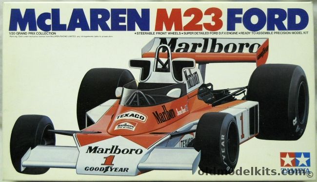 Tamiya 1/20 McLaren M23 Ford - Grand Prix Collection, GC2002 plastic model kit