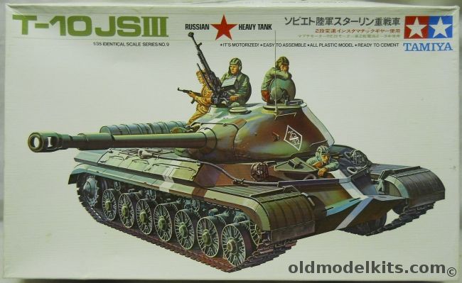 Tamiya 1/35 T-10 JS III  Motorized - (T10), MT109 plastic model kit