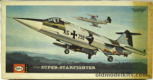UPC 1/50 F-104G Super Starfighter - USAF, 5053-100 plastic model kit