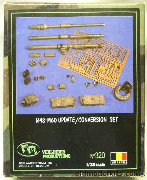 Verlinden 1/35 M48 M60 Update / Conversion Set, 320 plastic model kit