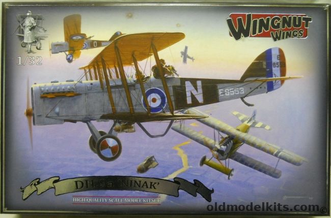 Wingnut Wings 1/32 DH-9A Ninak - (DH9), 32007 plastic model kit