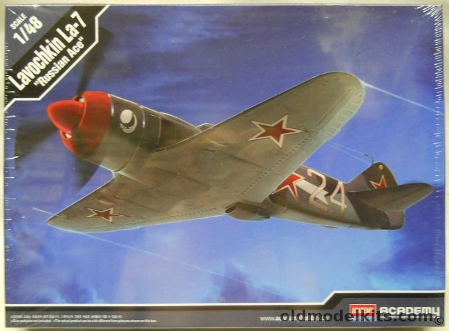 Academy 1/48 Lavochkin La-7 - Russian Ace, 12304 plastic model kit