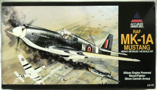 Accurate Miniatures 1/48 RAF Mk-1A Mustang - (P-51) Allison