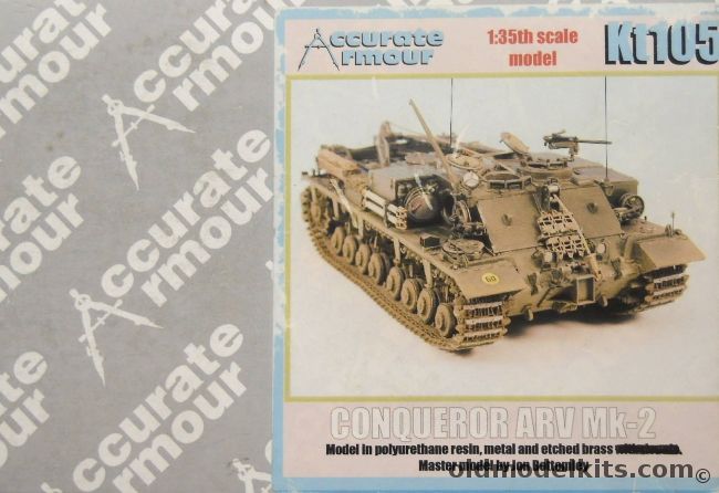 Accurate Armour 1/35 Conqueror ARV Mk-2, Kt105 plastic model kit