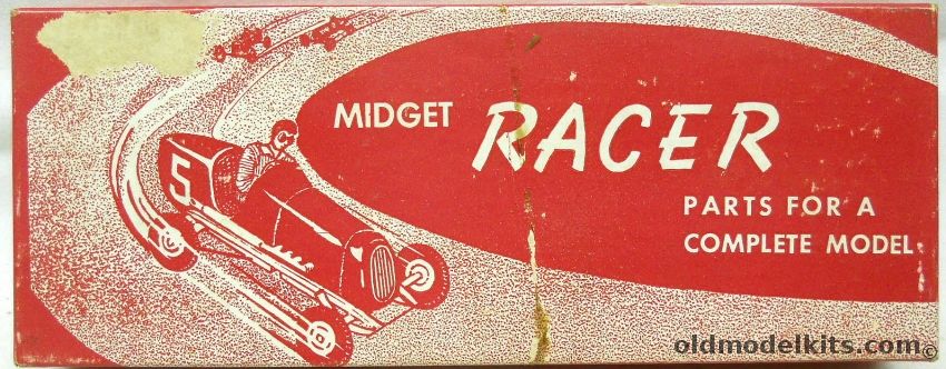 Ace Model Shop 1/16 Midget Racer, 6-R plastic model kit