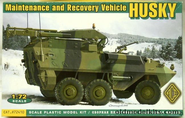 Ace 1/72 Husky Maintenance And Recovery Vehicle, 72410 plastic model kit