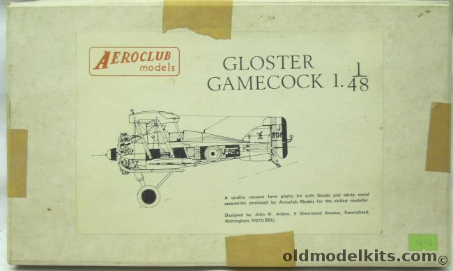 Aeroclub 1/48 Gloster Gamecock plastic model kit