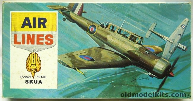 Air Lines 1/72 Blackburn Skua Dive Bomber, 7901 plastic model kit