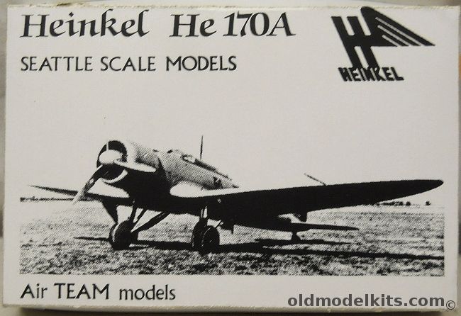 Air Team 1/72 Heinkel He-170A - Hungarian Air Force 1940, 72-04 plastic model kit