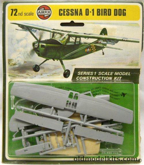 Airfix 1/72 Cessna O-1 Bird Dog - Blister Pack USAF or South Vietnam, 01058-2 plastic model kit