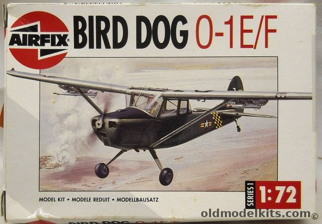 Airfix 1/72 Cessna Bird Dog O-1E/F - USAF Or South Vietnamese (O-1 E/F), 01058 plastic model kit