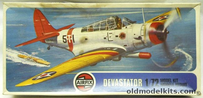 Airfix 1/72 TBD-1 Devastator, 02034-9 plastic model kit