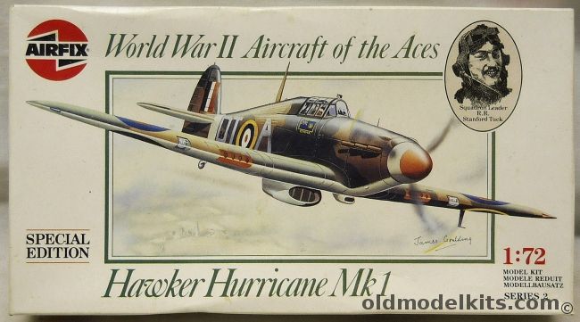 Airfix 1/72 Hawker Hurricane Mk.1 - Squadron Leader R.R. Stanford Tuck, 02082 plastic model kit