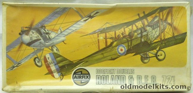 Airfix 1/72 Roland C-11 and RE-8 Dogfight Doubles Series, 02142-9 plastic model kit