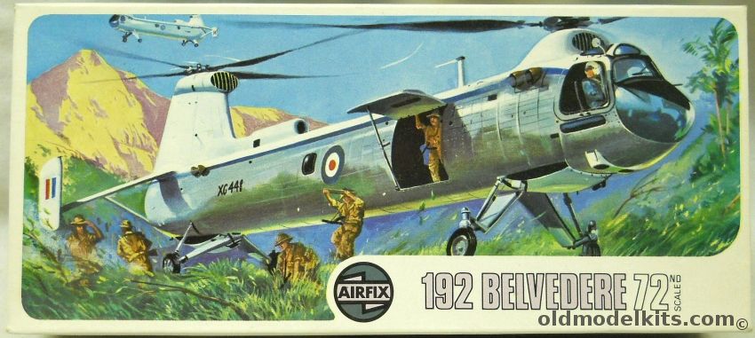 Airfix 1/72 Bristol Type 192 Belvedere, 03002-5 plastic model kit