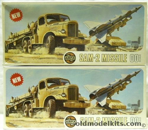 Airfix 1/76 FOUR SAM-2 Guideline Missile / Truck / Trailer / Launcher, 03303-5 plastic model kit