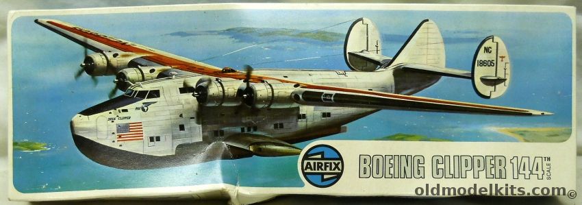 Airfix 1/144 Boeing 314 Pan Am Clipper - Dixie or BOAC Berwick, 04172-6 plastic model kit