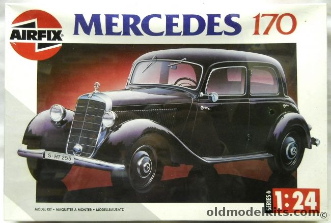 Airfix 1/24 Mercedes 170, 06413 plastic model kit