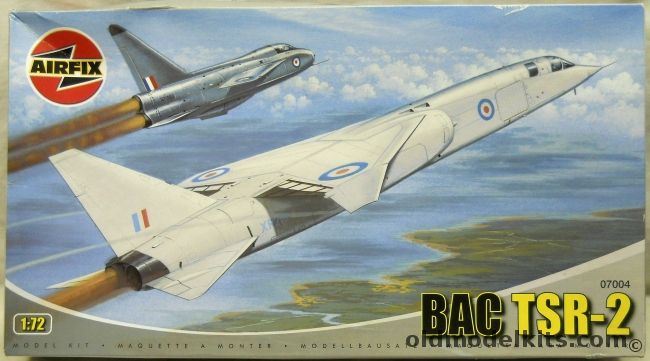 Airfix 1/72 BAC TSR-2, 07004 plastic model kit