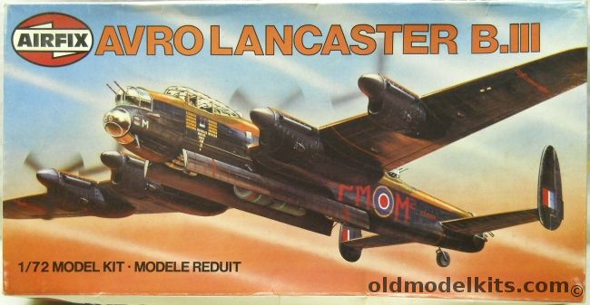 Airfix 1/72 Avro Lancaster B.III - Able-Mable or Mike-Squared, 08002-0 plastic model kit