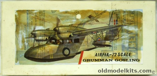 Airfix 1/72 Grumman J4F Widgeon / Gosling - Wrong Box, 104 plastic model kit