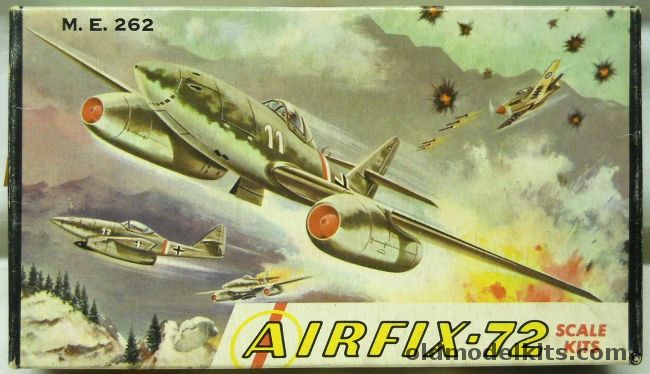 Airfix 1/72 Me-262 - Craftmaster Issue, 11-39 plastic model kit