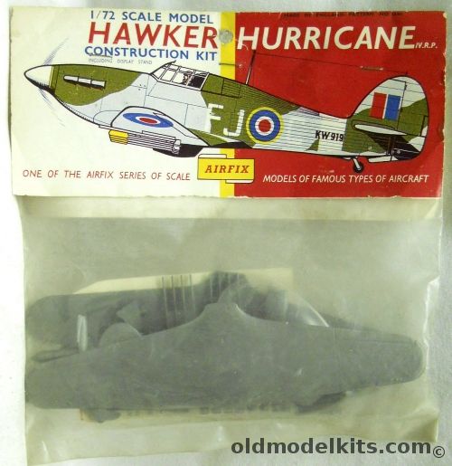 Airfix 1/72 Hawker Hurricane IV RP - Type Two Logo Bagged, 1396 plastic model kit